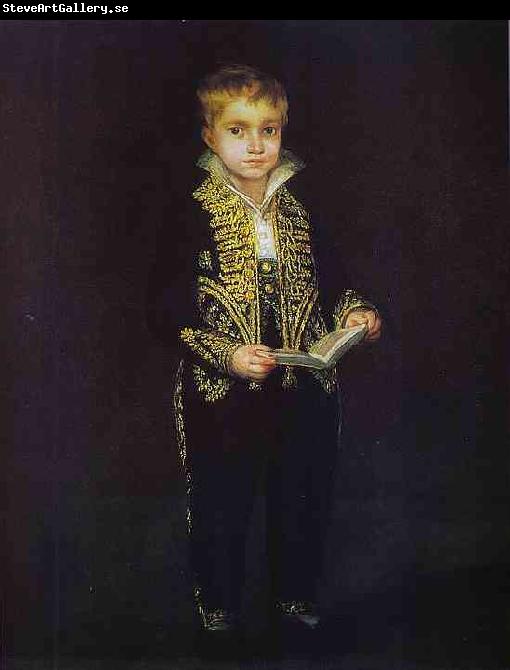 Francisco Jose de Goya Portrait of Victor Guye